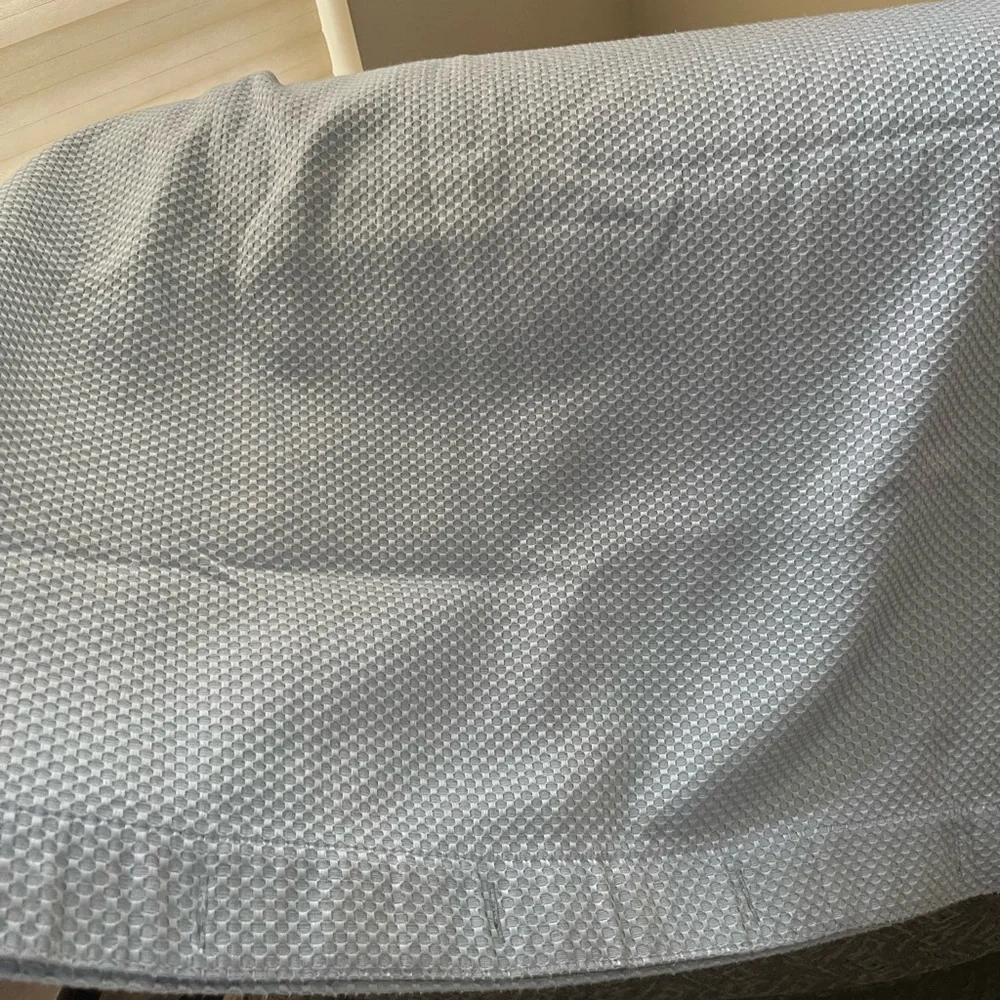 Vintage Charter Club Blue Textured shower curtain